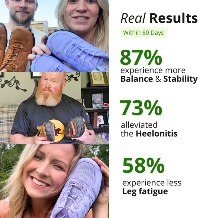 NuvoStep® | Zapatos de puesta a tierra acolchados